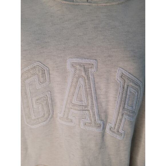 Gap Cream Hoodie Logo Sz 2X - Picture 3 of 6